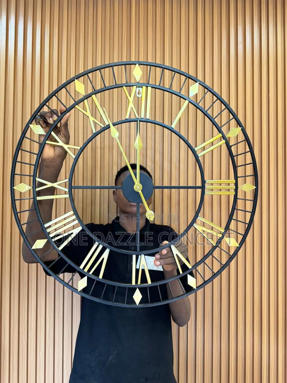 Roman Number Wall Clock