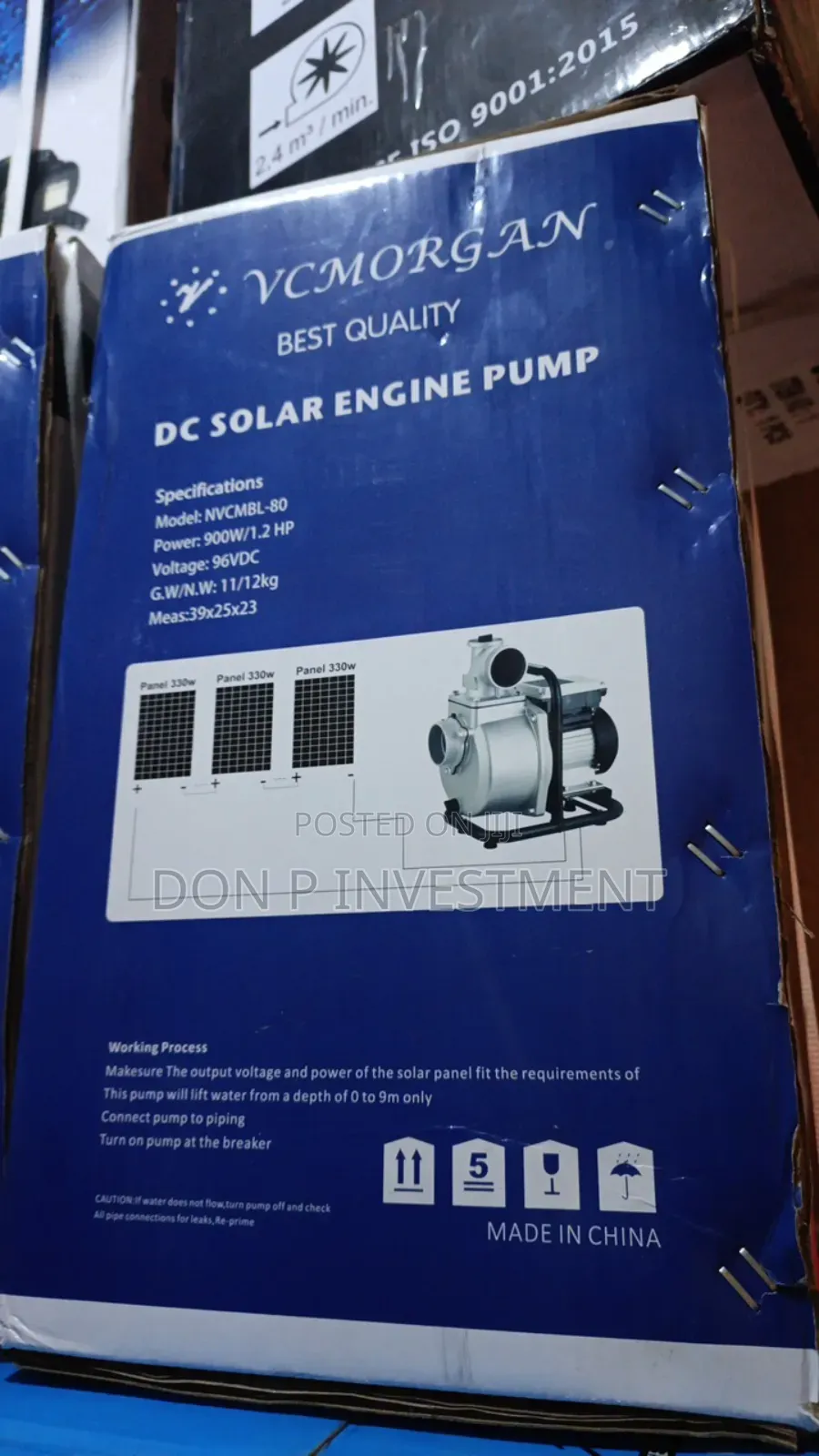 Dc Solar Engine Pump Original 1.5hp