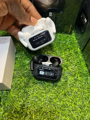Photo - A9 Pro Anc+Enc Airpods With Smart Screen Display