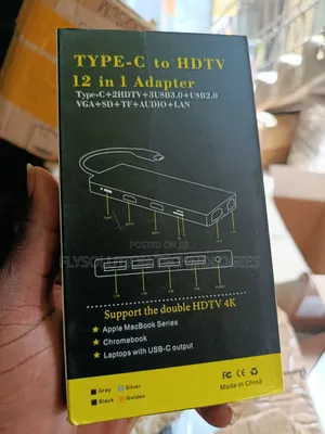12-in-1 Type-C to HDTV Adapter Usb-C Hub