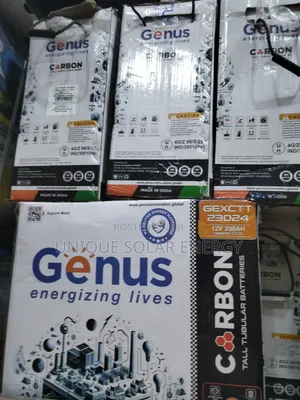 Genus 230ah 12v Tubular Battery