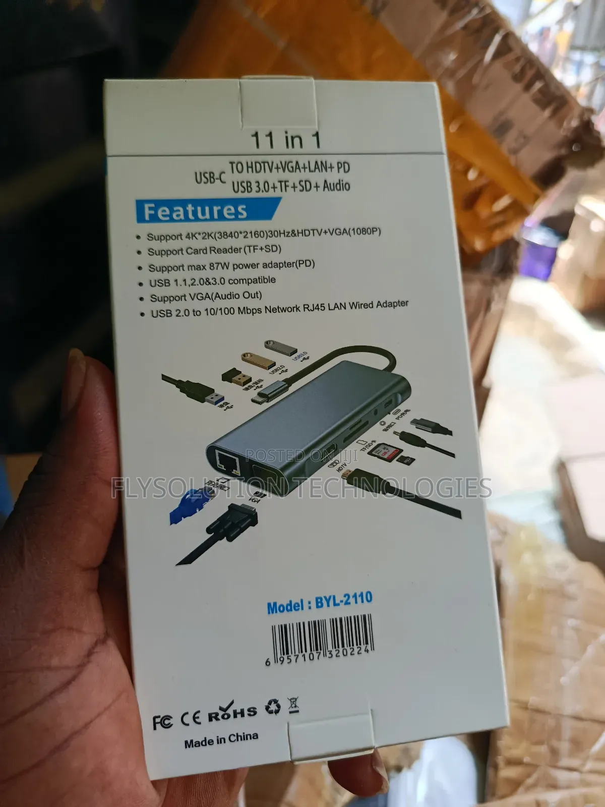 11-in-1 Usb-C Hub Docking Station