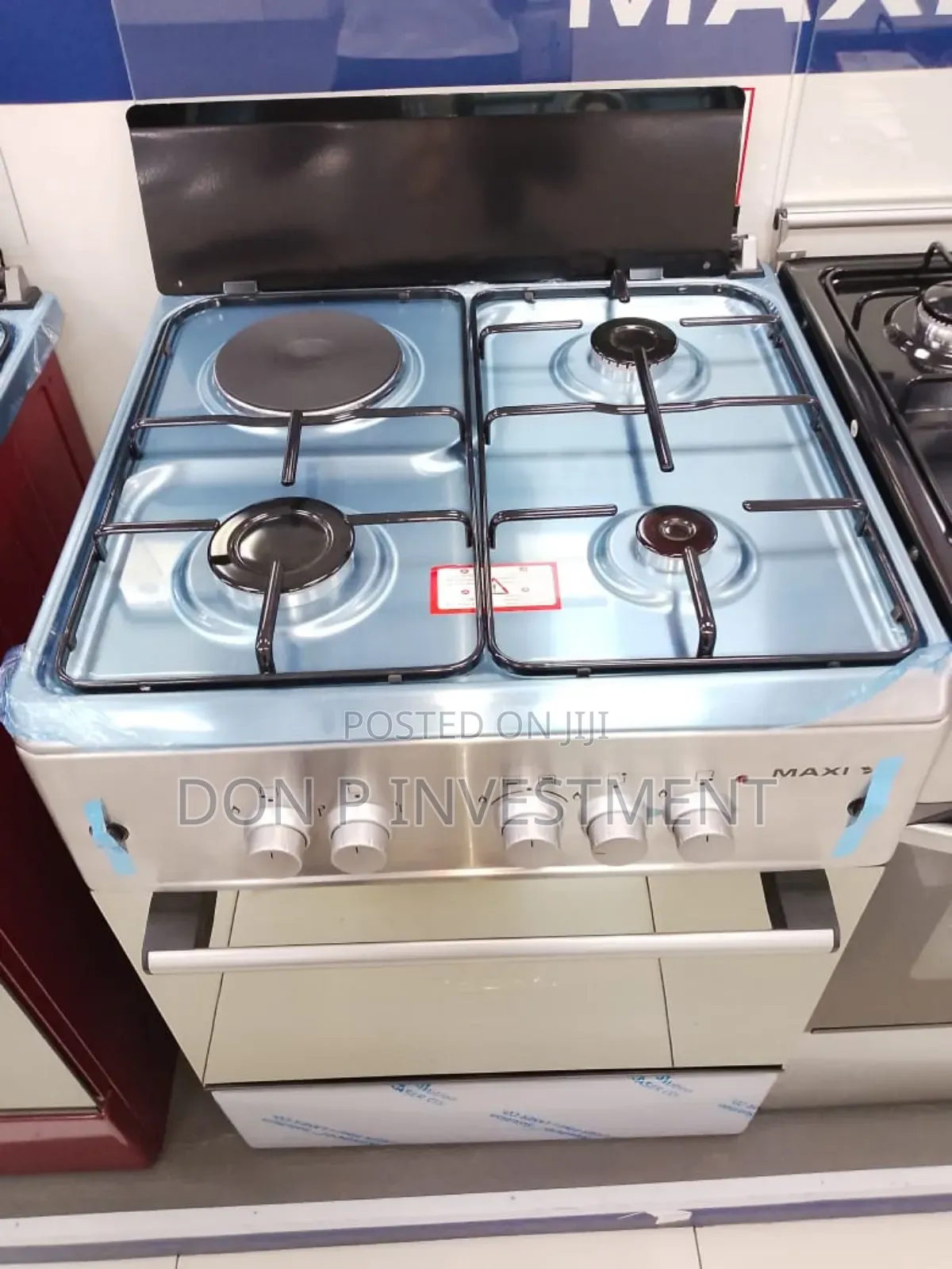 Maxi Brand 3 Gas + 1 Electric Cooker With Oven,