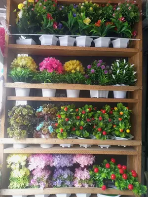 Portable Flowers With Vase