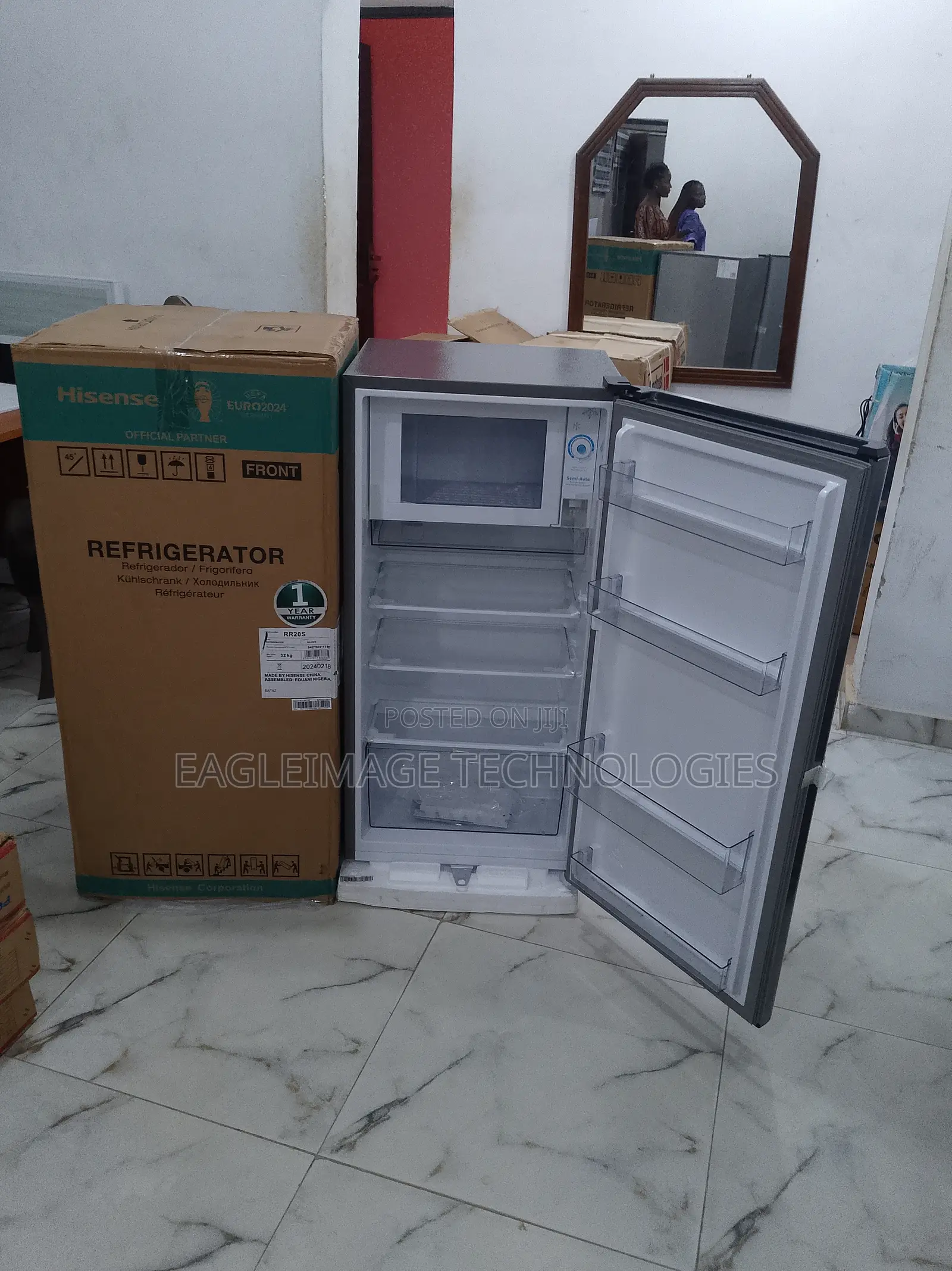 Hisense Noise Reduction Ref Single Door Rs20s