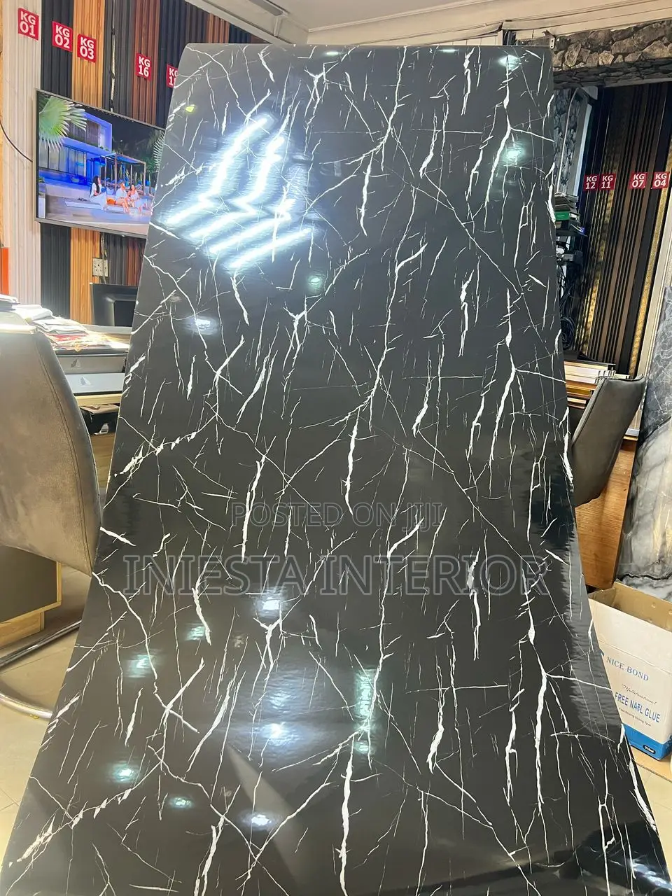 High Quality Marble Sticker