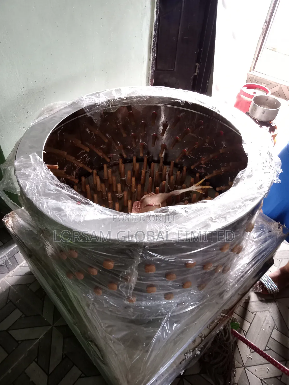 Plucker or Defeathering Machine