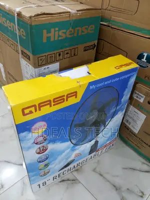 Qasa 18" Standing Fan With Powerful Oscillation - QRF-5981hr