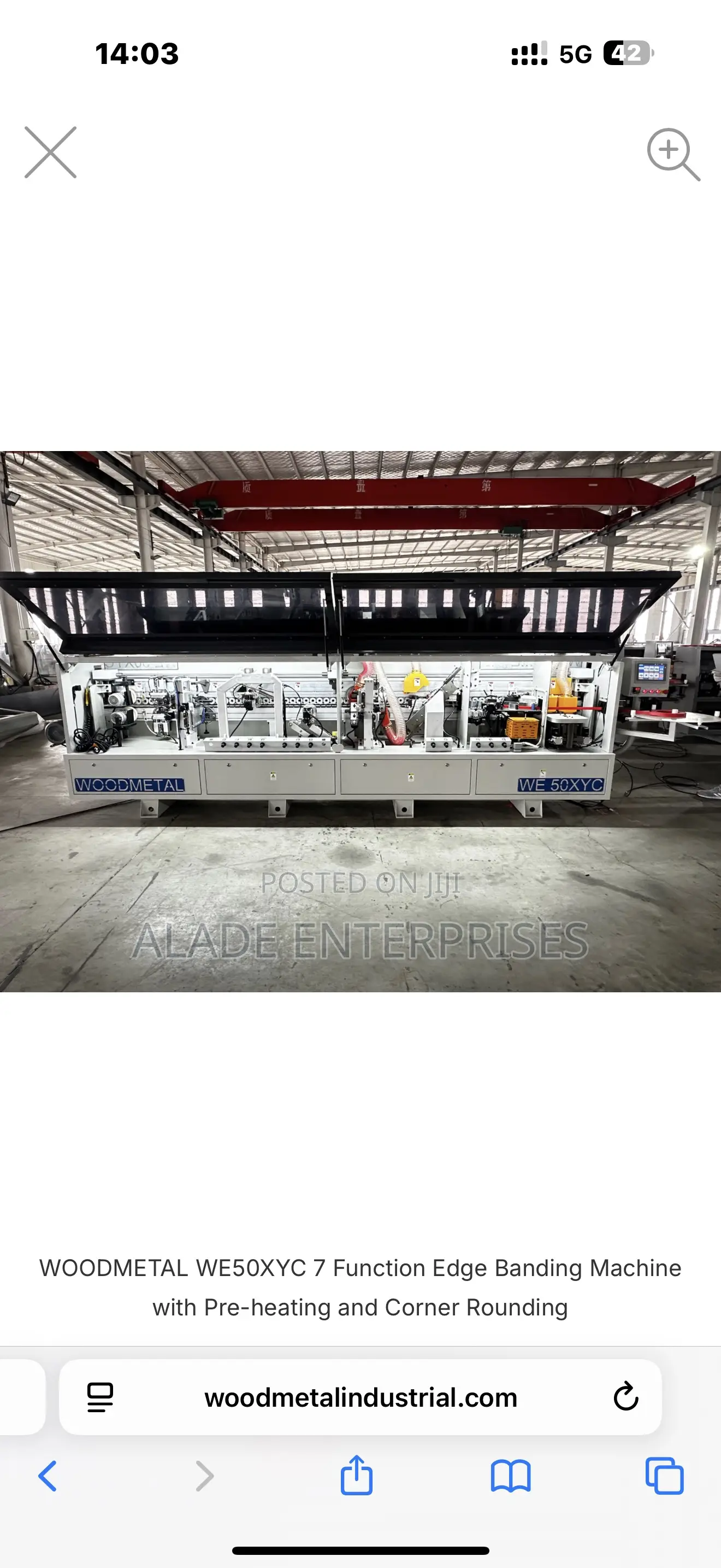We50xyc 7 Function Edge Banding Machine With Pre-heating