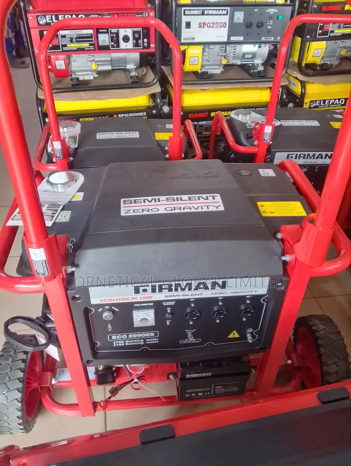Firman Ecological-Line 6.7kva Generator 8990es