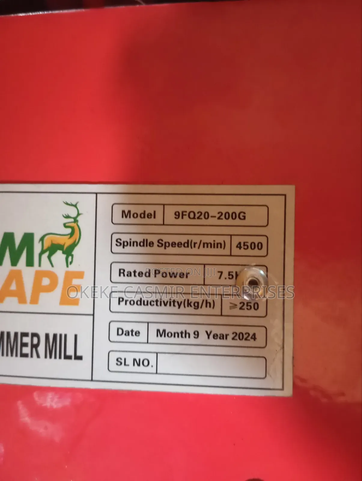 Hammer Mill Machine