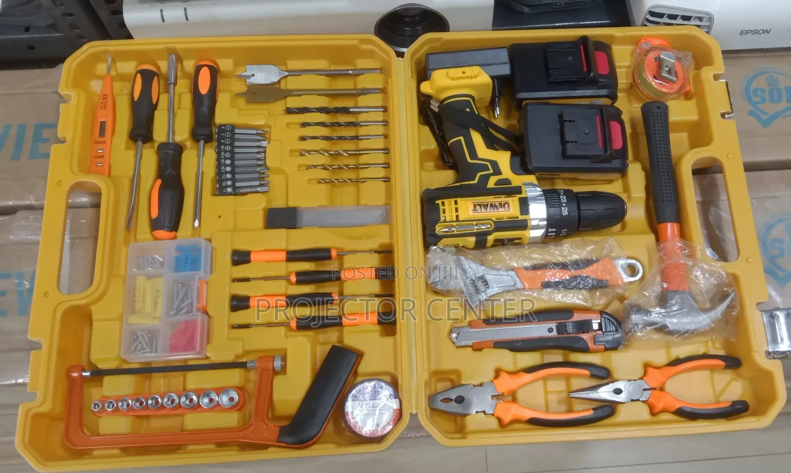 Dewalt Cordless Set of 48v Screw Machine Toolbox