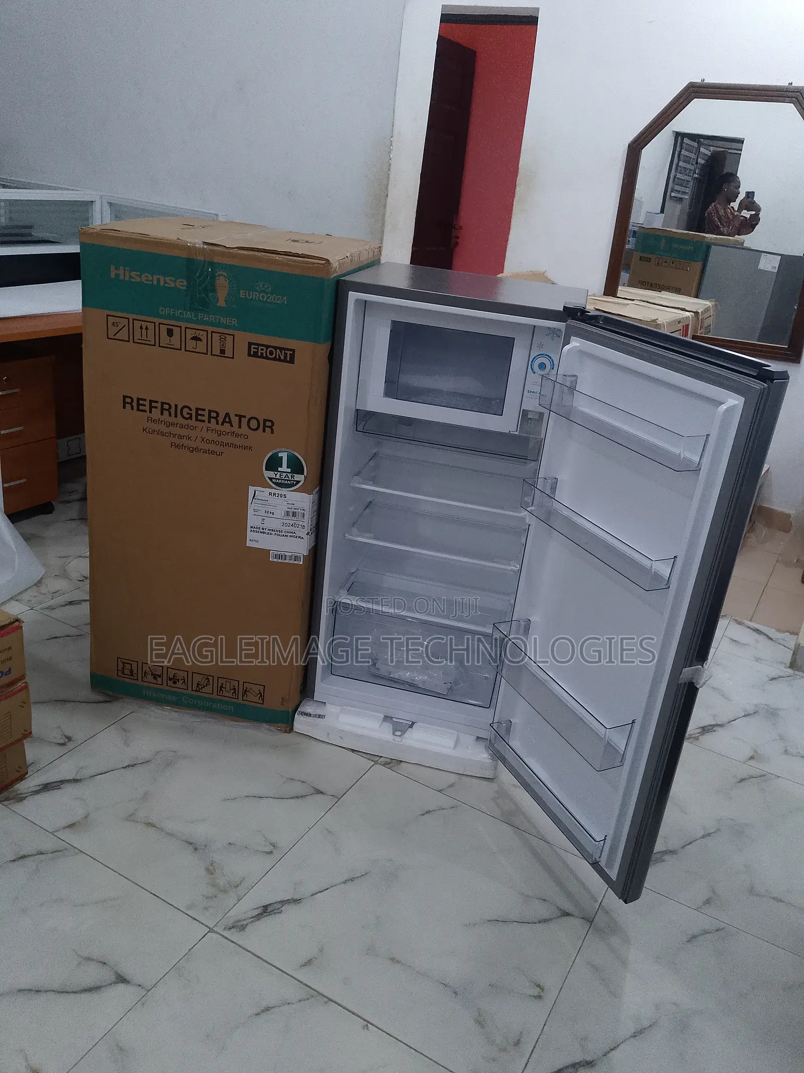 Hisense Eco Chill Ref Single Door Rs20s