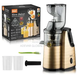Raf Whole Slow Juicer 150 Watts for Fruits and Vegetables