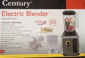 2in1 Century Commercial Grinder Blender 2500 Watts - 2l