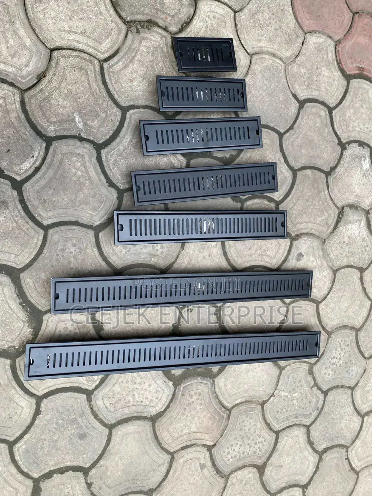 60cm Black Floor Drain