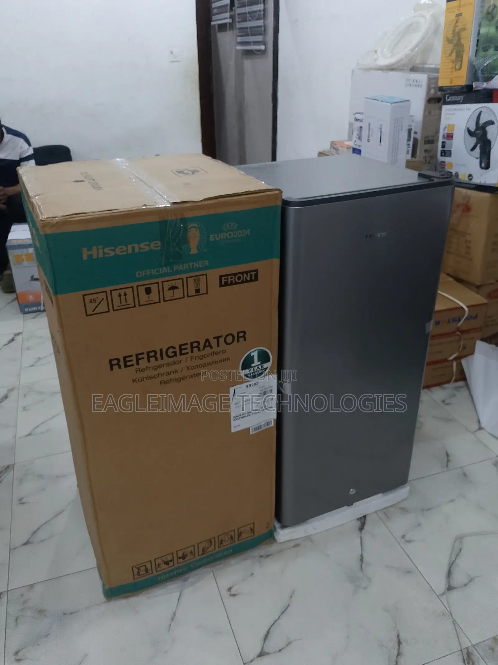 Hisense Modern Design Ref Single Door Rs20s