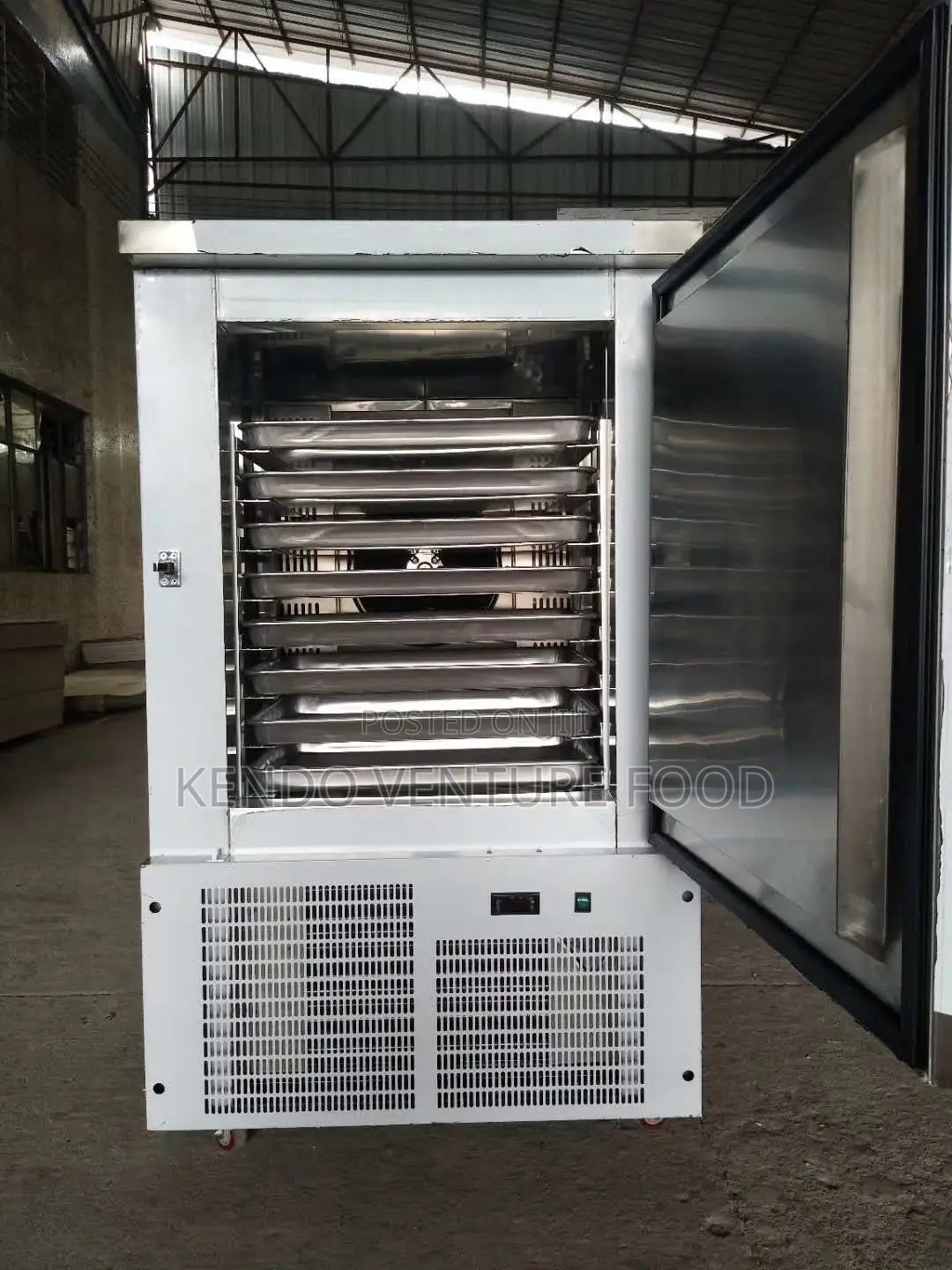Blast Freezer Machine 12 Trays