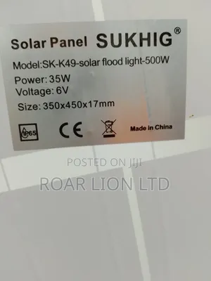 500w Solar Flood Light