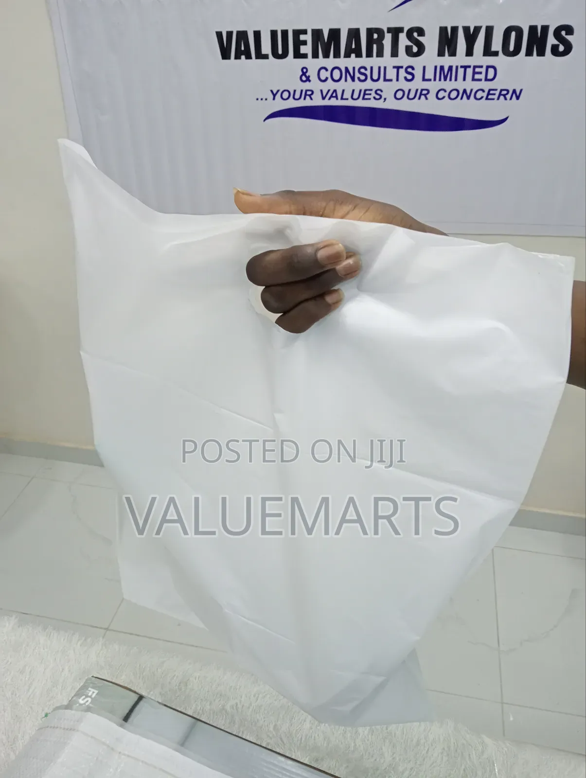 White Polybags (Large Size -17/23inches)