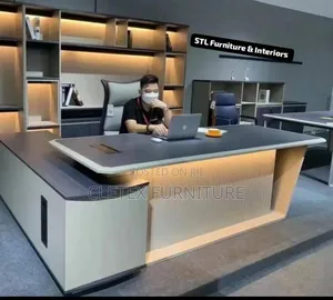 Quality 2 Meters Office Table With Extension