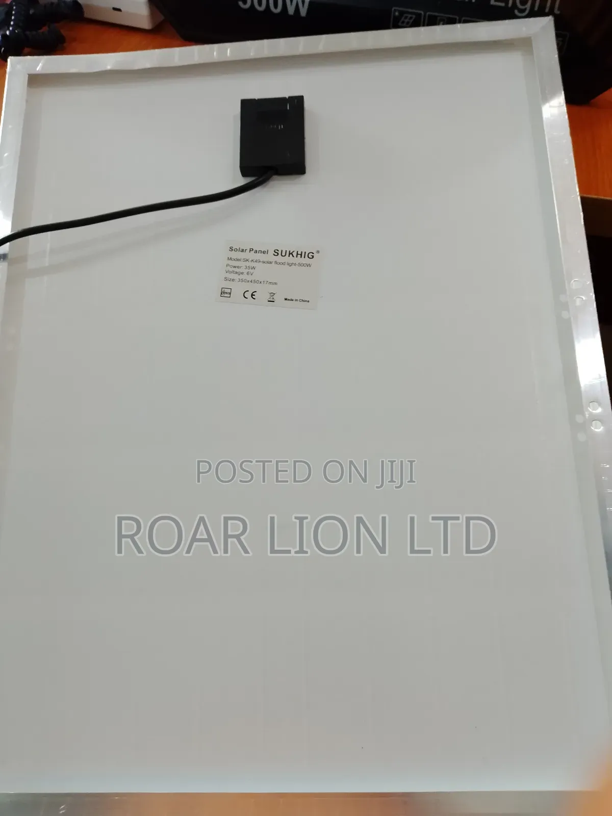 500w Solar Flood Light