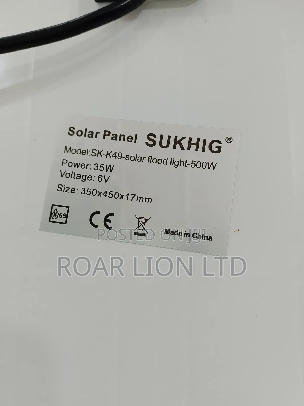 500w Solar Flood Light