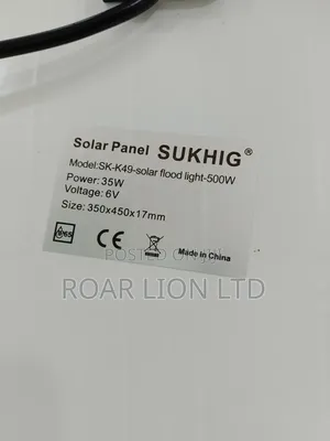 500w Solar Flood Light