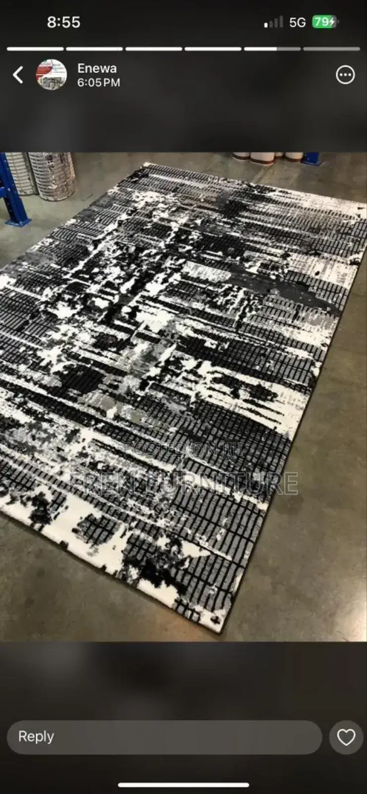 Imported Luxurious Dining Carpet
