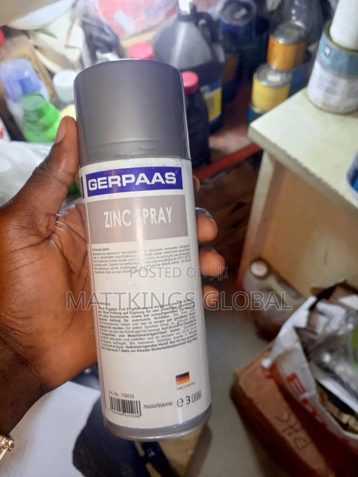 Gerpaas Zinc Spray