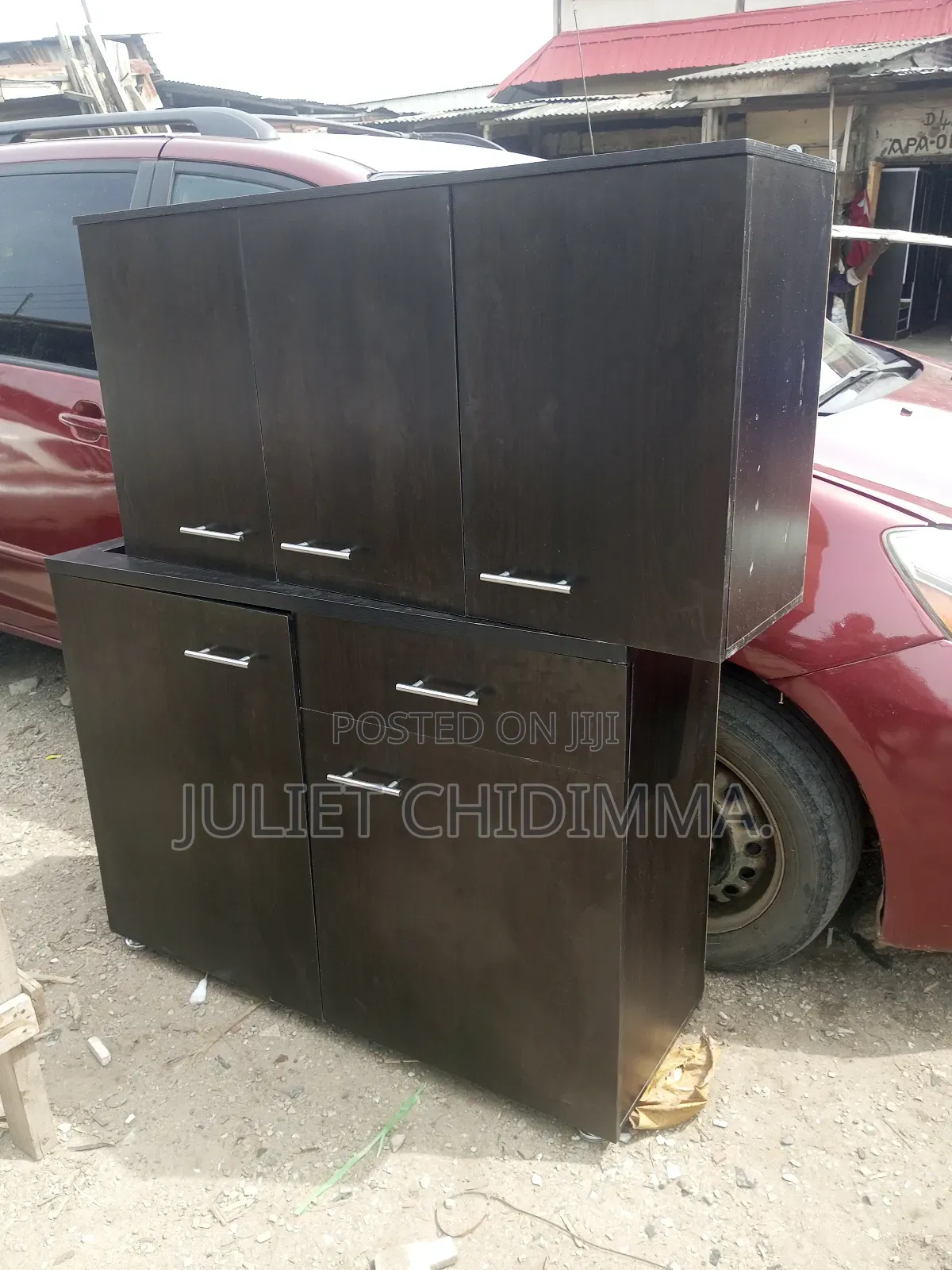 A 4ft HDF Base and Up Kitchen Cabinet