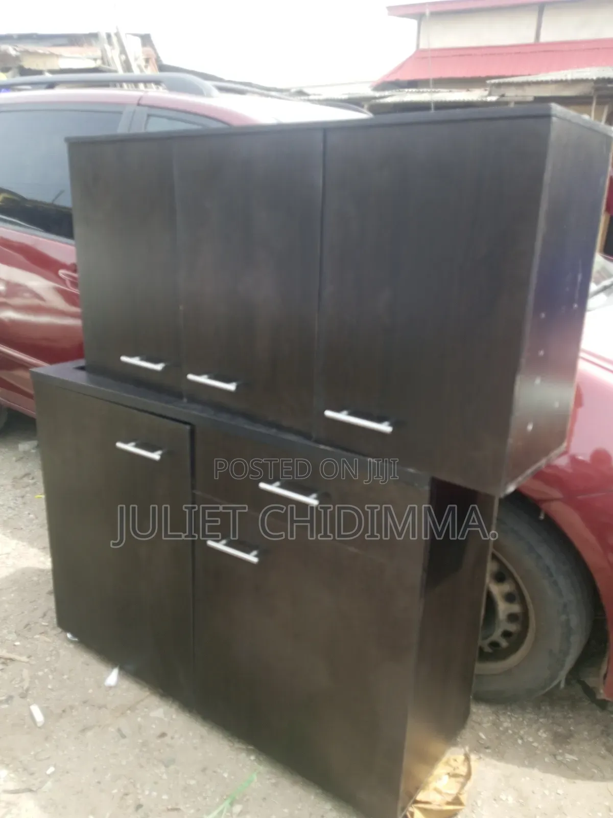 A 4ft HDF Base and Up Kitchen Cabinet