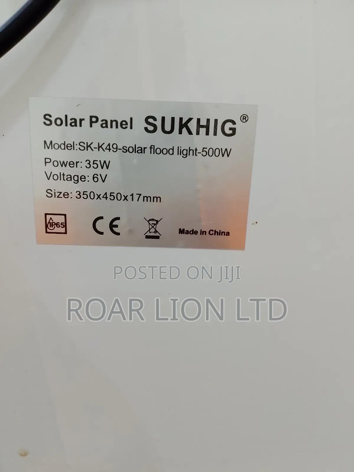 500w Solar Flood Light