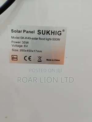 500w Solar Flood Light