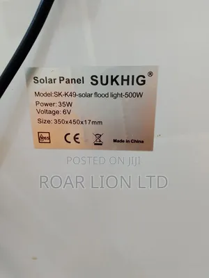 500w Solar Flood Light
