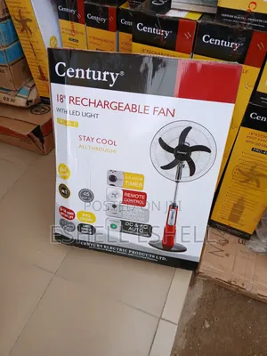 Photo - Century 18" Rechargeable Fan