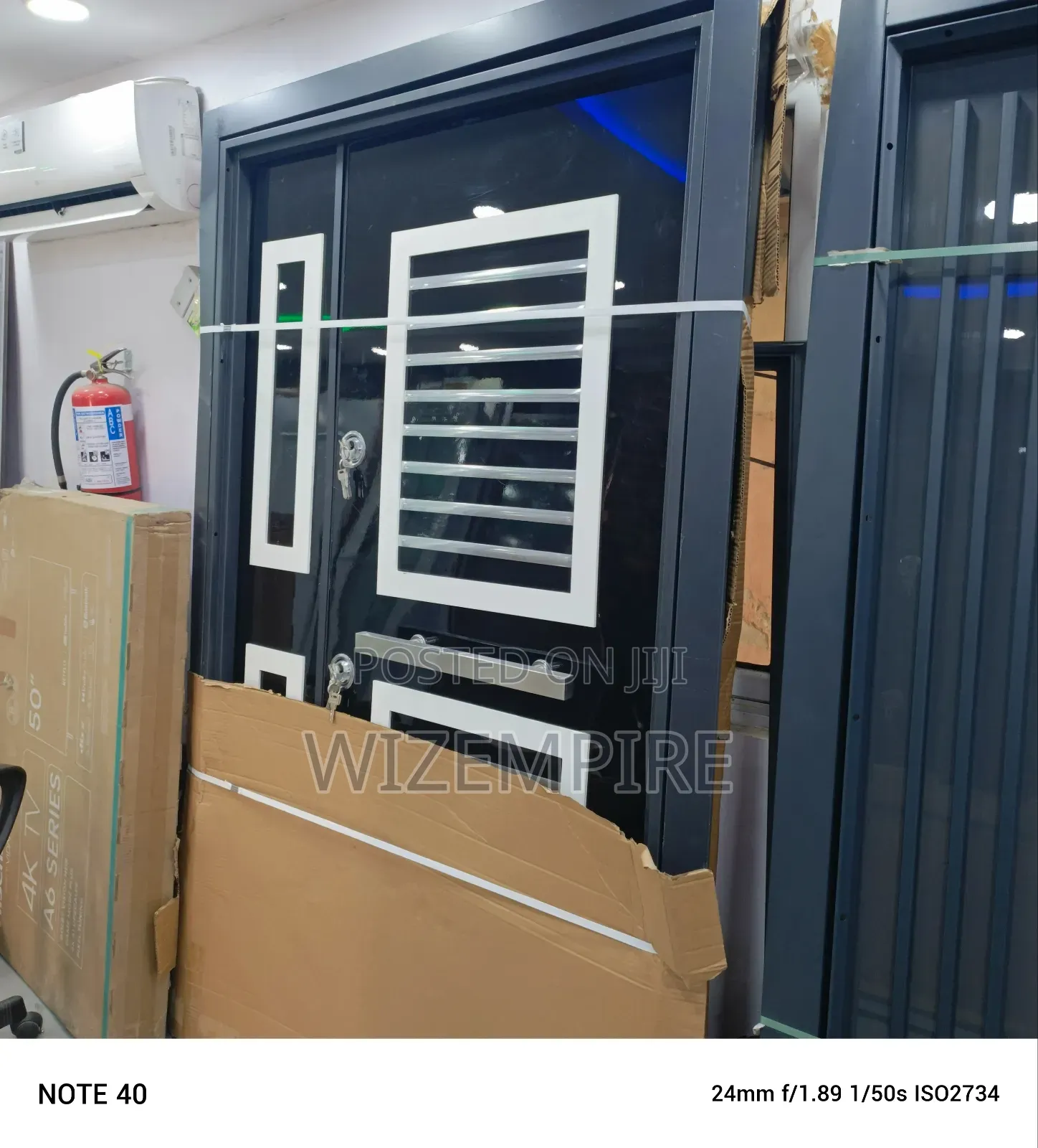 Main Entrance Luxury Turkey Doors Available Black