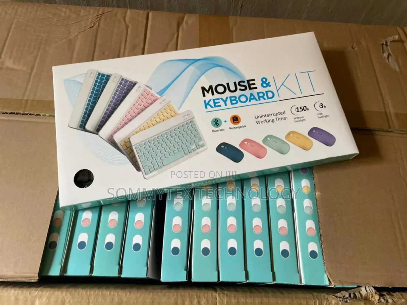 Bluetooth Rechargeable Keyboard And Mouse