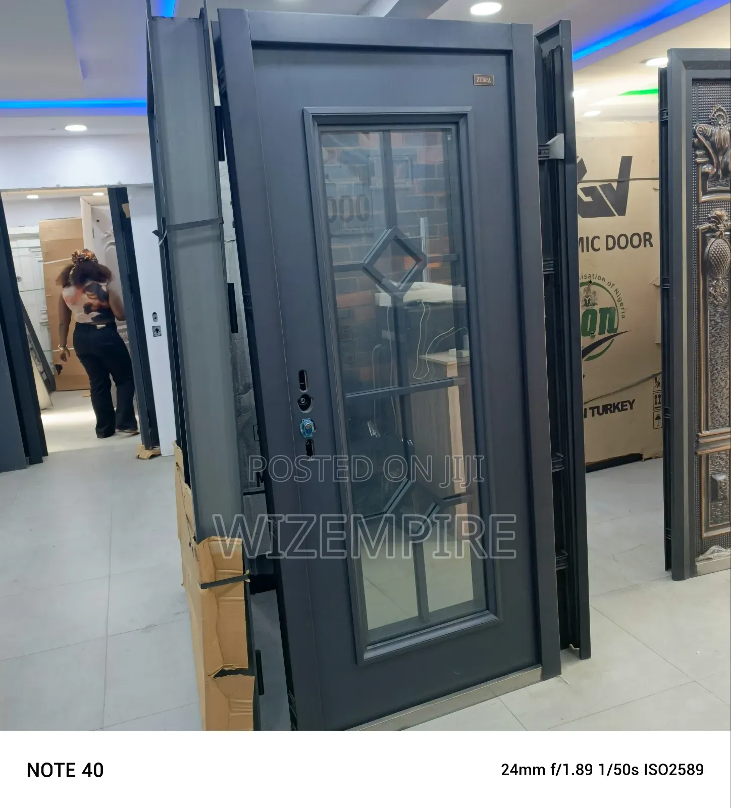 3ft Stainless Gray Color Doors Available