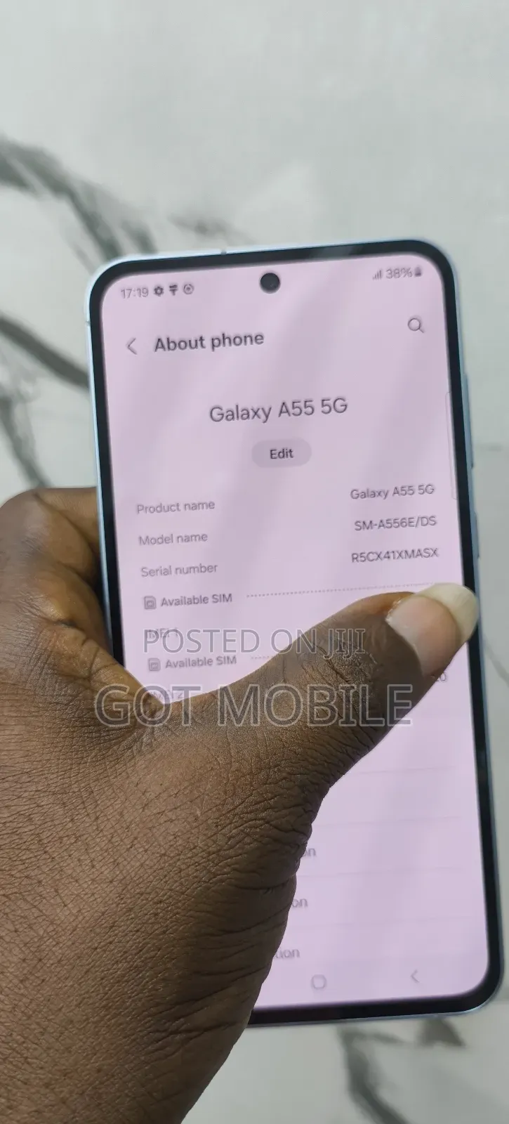 Samsung Galaxy A55 256 GB White
