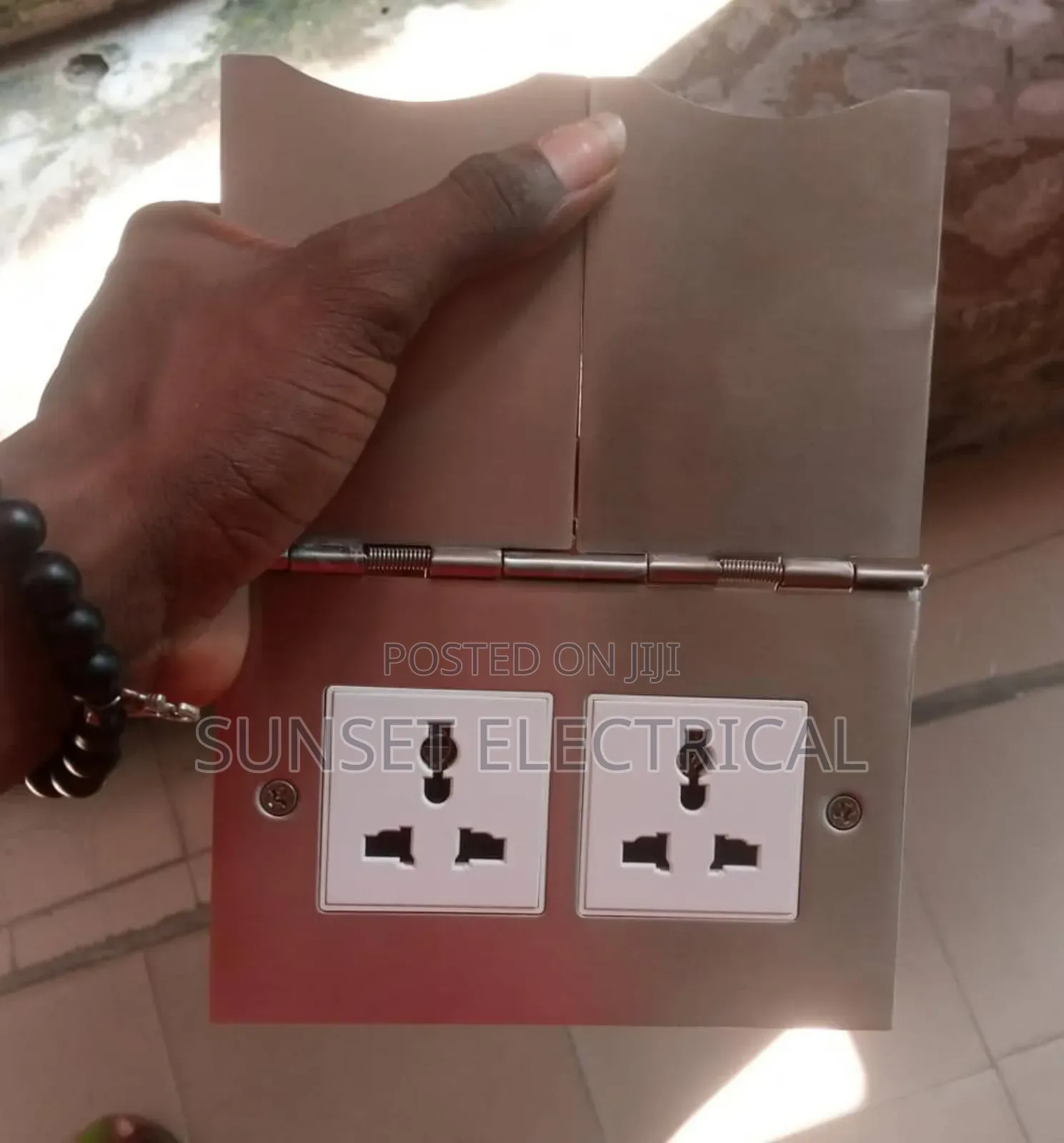 13amps Double Floor Socket