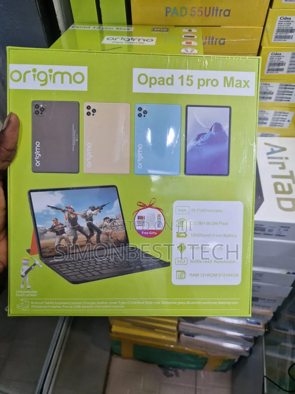 Origimo Opad 15 Pro Max 12gb 512gb