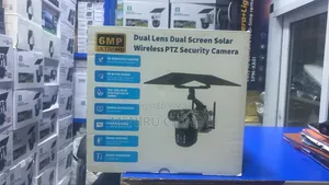 Dual Lens Dual Screen Solar Wireless PTZ Security Camera