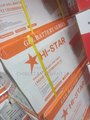 200ah 12v Dry Cell Battery Hi Star