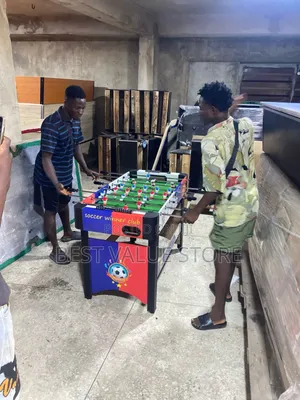 4ft Soccer Table With Accessories (Multicolor)