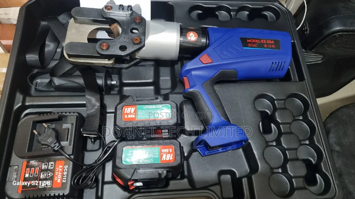 55mm Battery Operated Cable Cutter