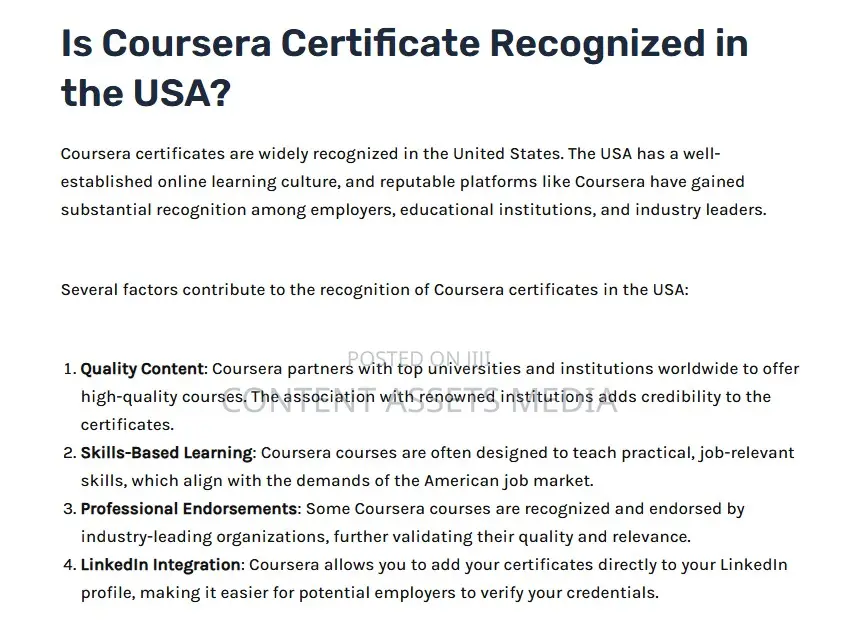 Coursera Premium (Plus) 1 Year Subscription