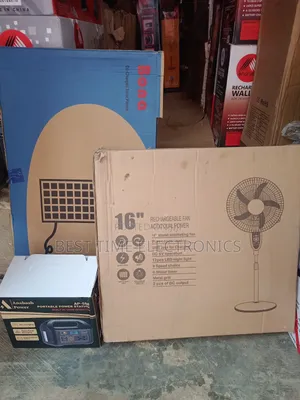 3in1 Complete Solar Fan Package