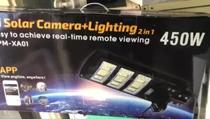 Original 450w Solar Street Light Camera