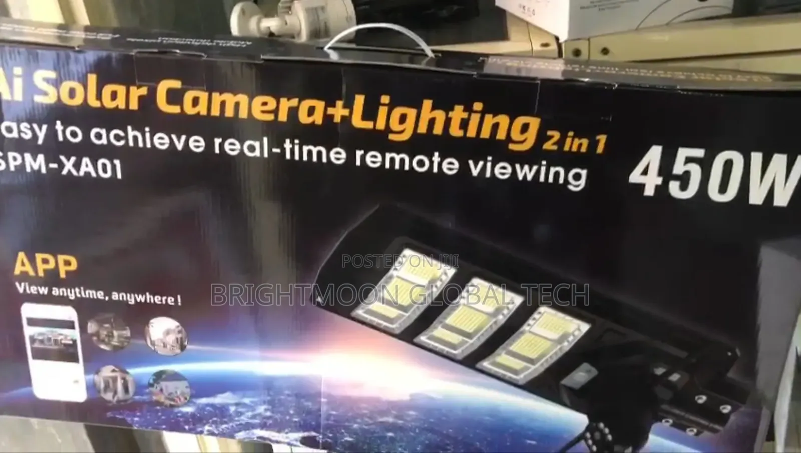 Original 450w Solar Street Light Camera